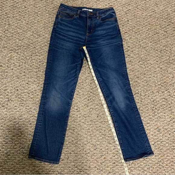 Land’s End Straight Leg Jeans - Size 6 - Picture 2 of 7